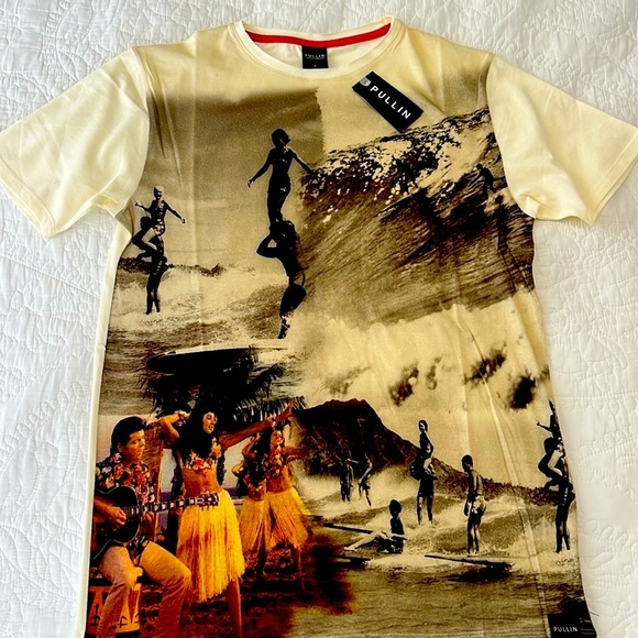 Pullin Hawaiikiki T-shirt  size S - Picture 1 of 6